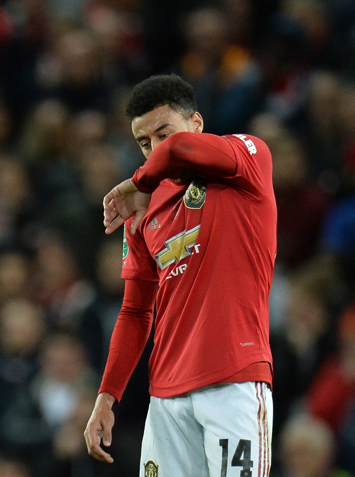  Lingard was hauled off at half-time against City and could be booted out at Man Utd