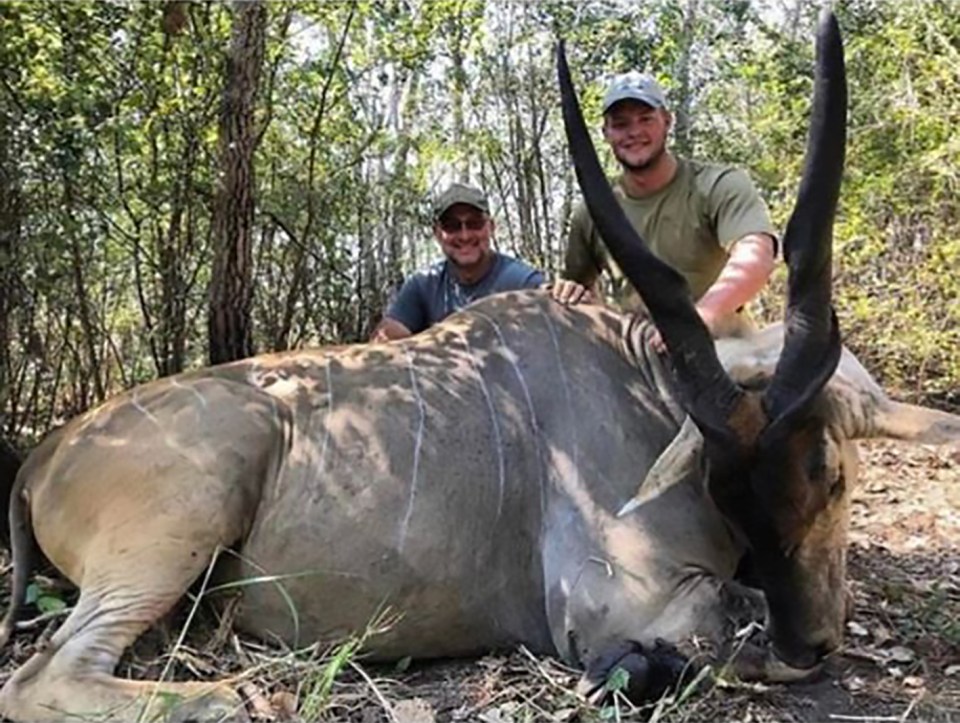  Ollie caused controversy after evidence of his trophy hunting emerged online