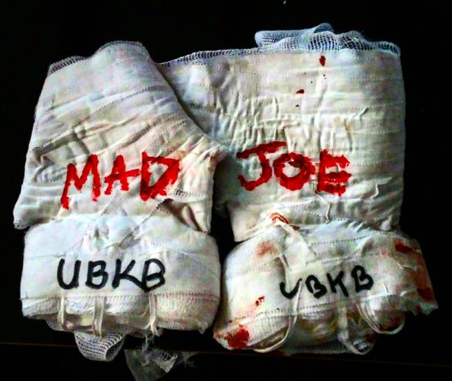 Ultimate Bare Knuckle Boxing Champ ‘Mad Joe’ will always finish a fight with blood on his strapping