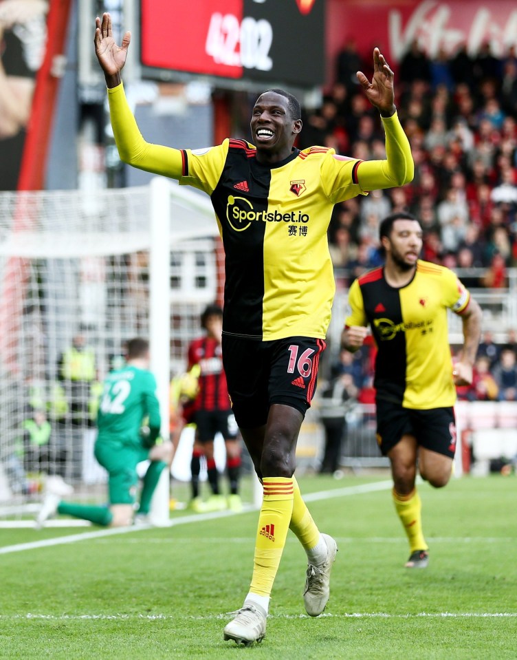 Things are looking up for Abdoulaye Doucoure after his pivotal role in lifting Watford out of the drop zone under new boss Nigel Pearson