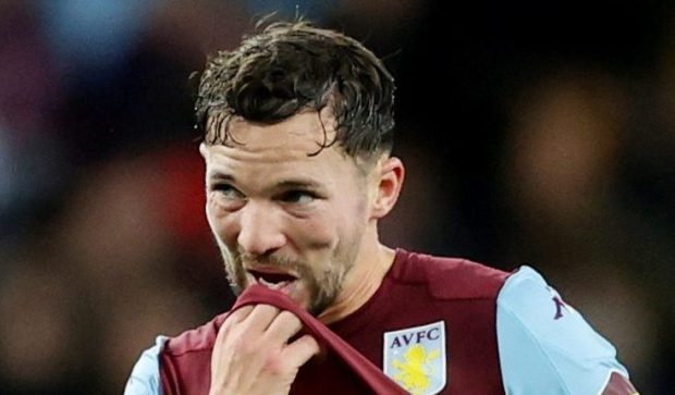 Danny Drinkwater has every reason to look dejected as he helped gift Man city at least one goal on his Aston Villa debut