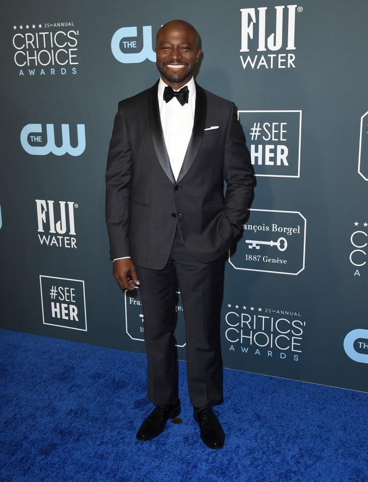  Host Taye Diggs was all smiles before he took charge of the event