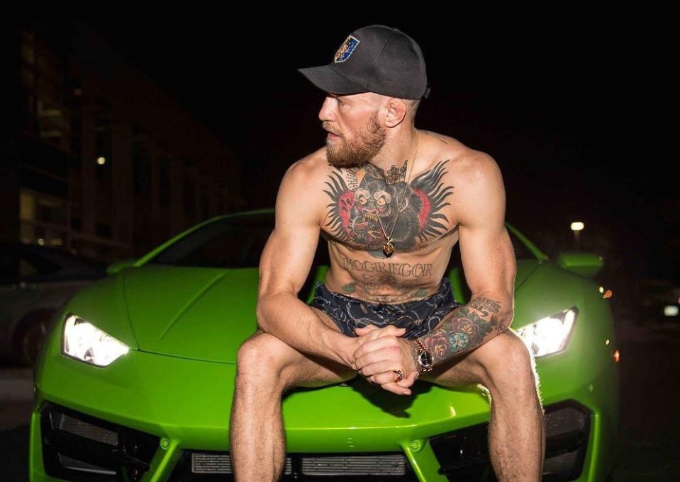 Lamborghini is another favourite brand of McGregor