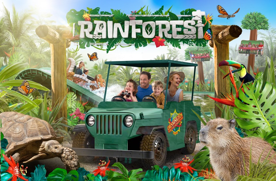  Rainforest will be the 11th land to join the theme park