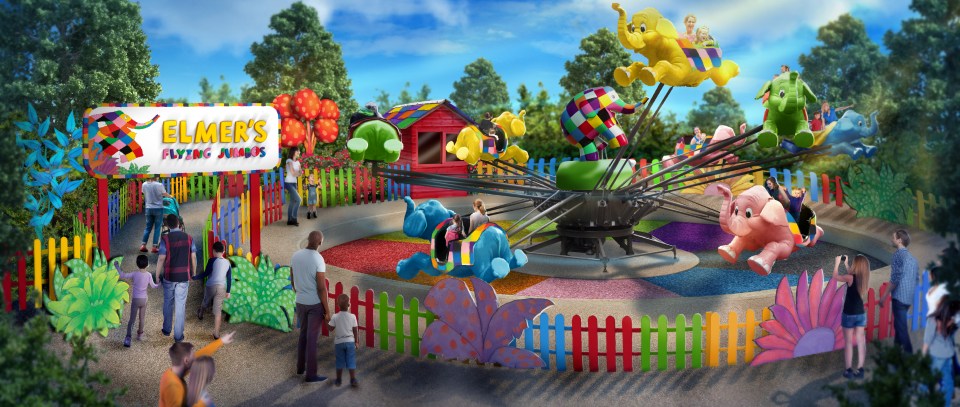  Chessington is getting a brand new Elmer ride