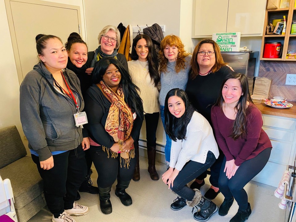  Meghan Markle was spotted for the first time visiting a women's crisis centre in Canada