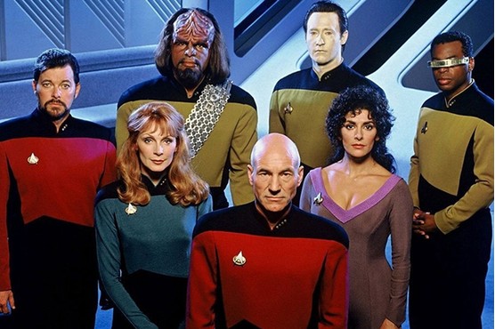  Patrick joined Star Trek: The Next Generation in 1987