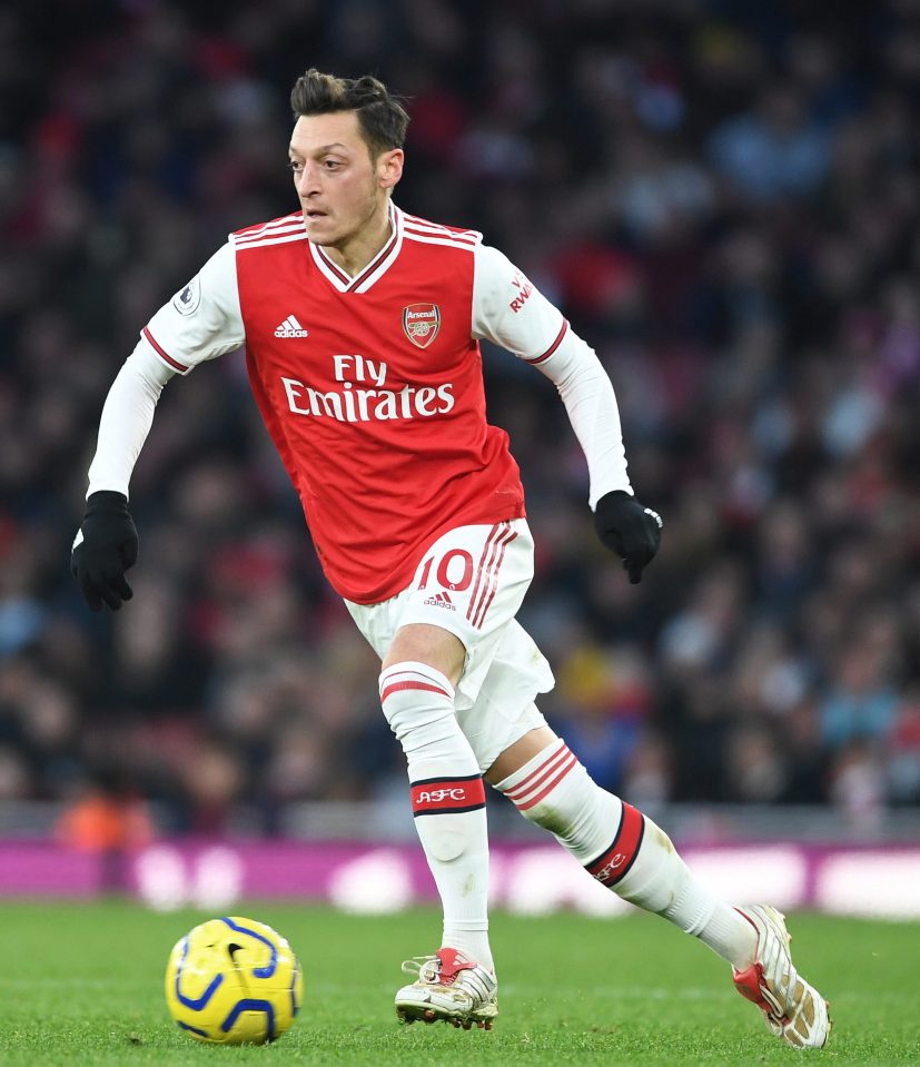  Mesut Ozil is widely thought to be leaving Arsenal in the summer