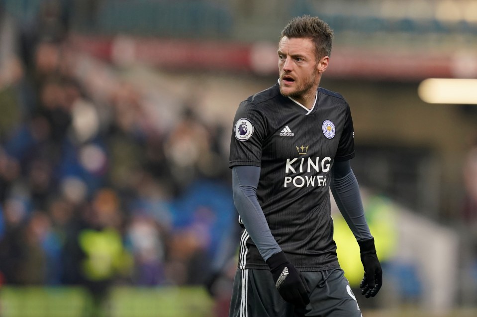 Jamie Vardy after Leicester’s 2-1 loss to Burnley