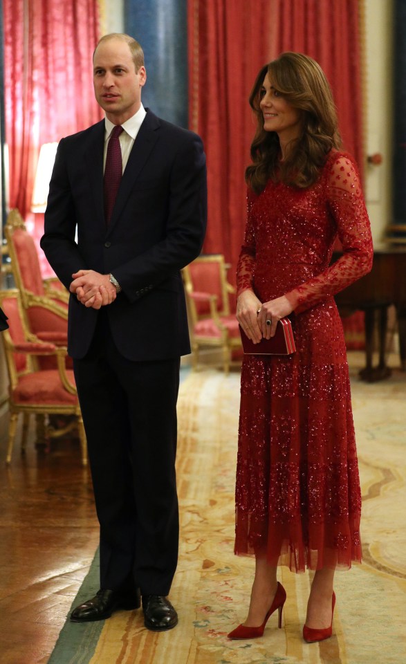 Wills and Kate hosted the UK-Africa summit finale, along with Edward, Sophie and Princess Anne, on behalf of the Queen