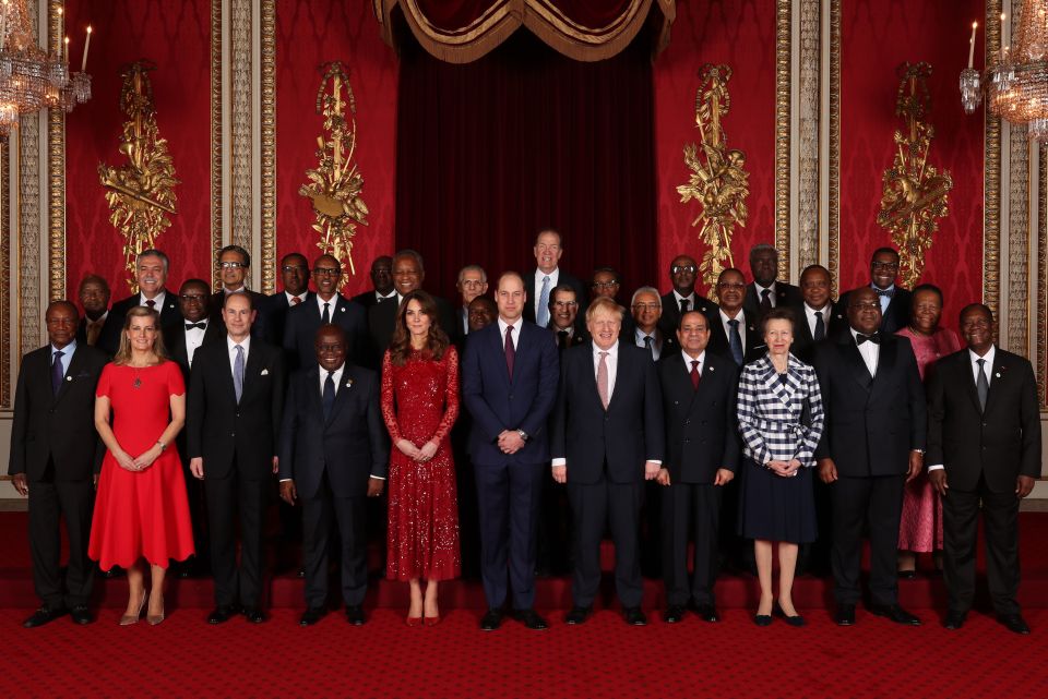  This is the first reception that William has hosted alone - part of his preparation to one day become king