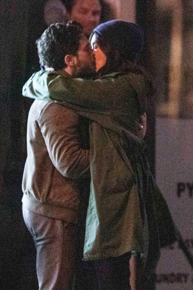  Kit and Gemma smooched outside a dry cleaners during filming