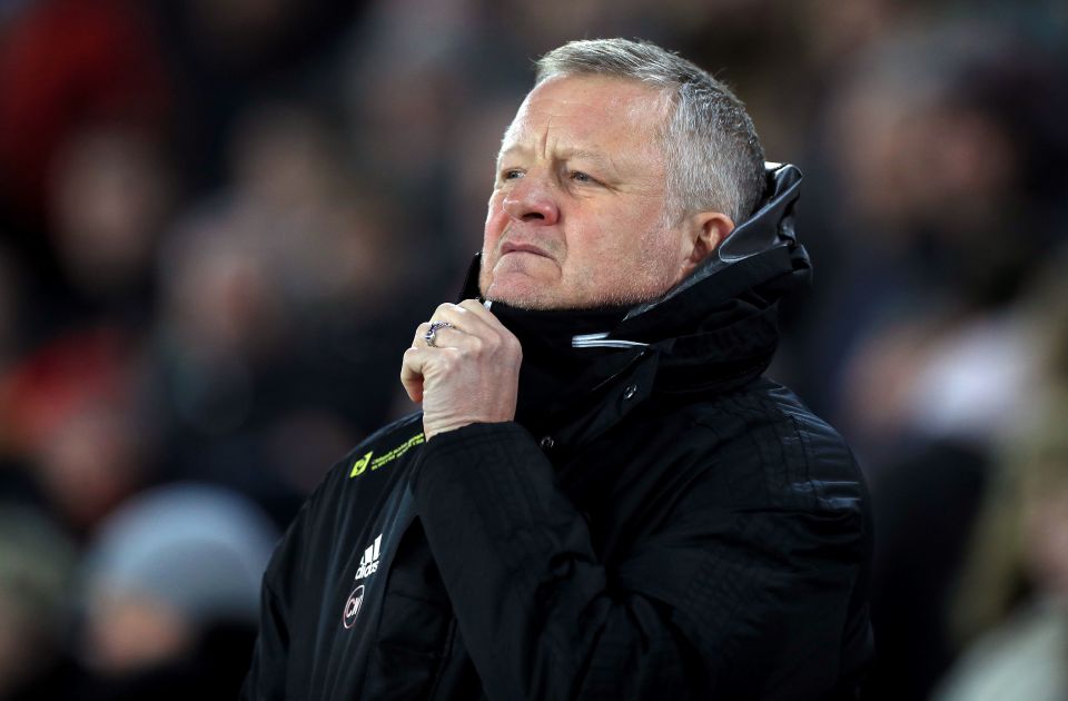  Lifelong fan Chris Wilder has worked wonders with Sheffield United