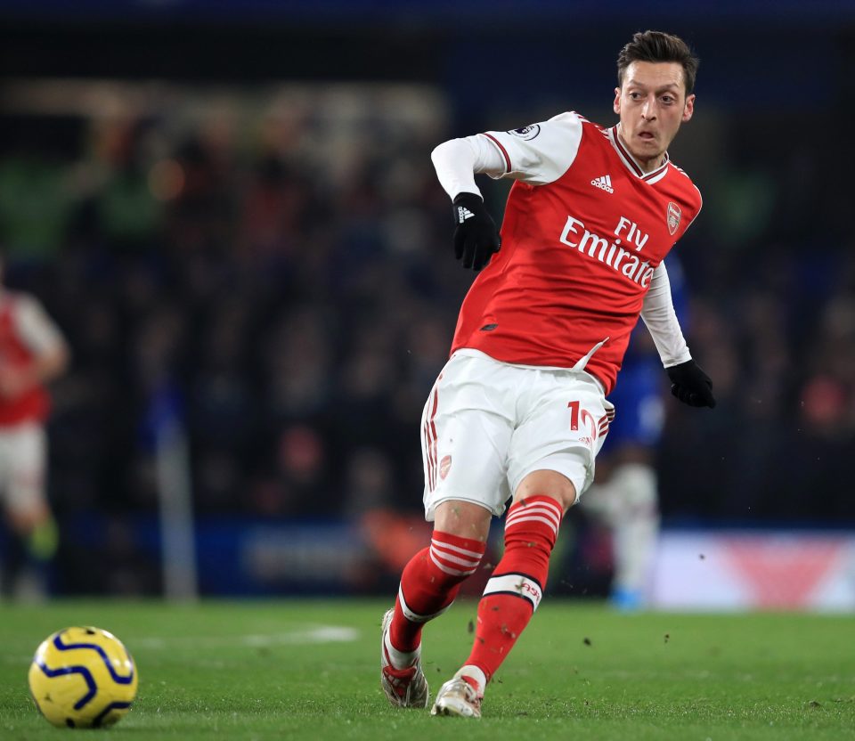  Frank Lampard says his side struggled to deal with Arsenal playmaker Mesut Ozil in Tuesday draw