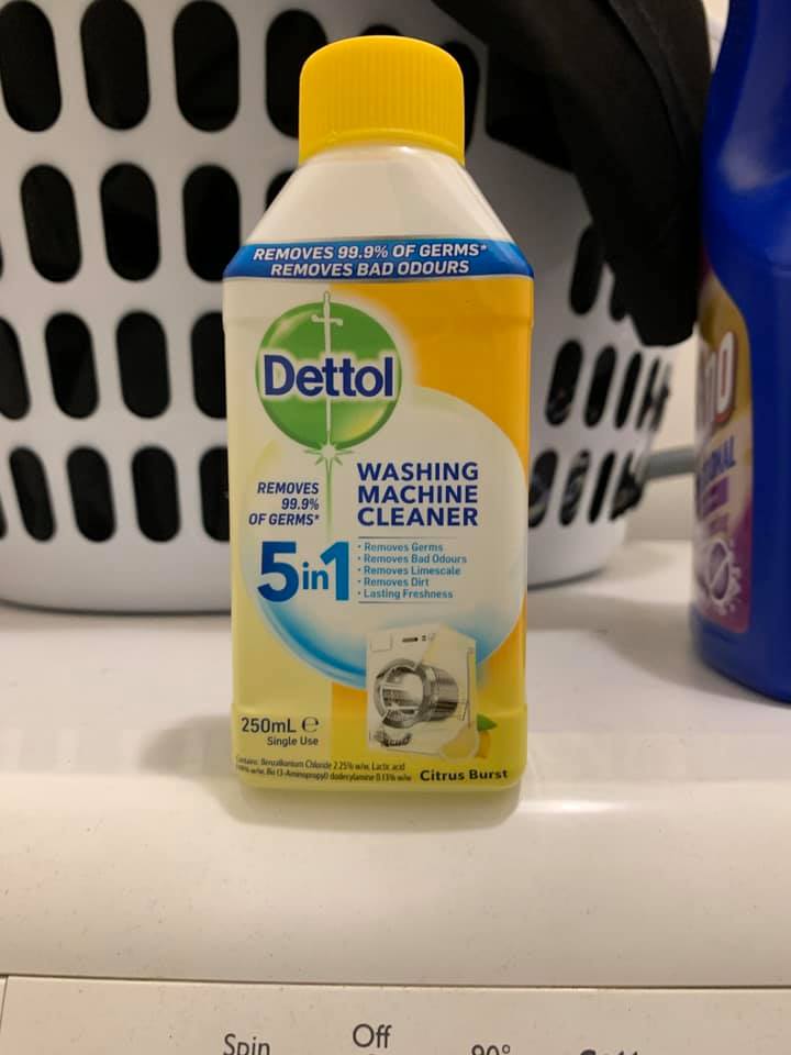  Members of a Facebook group are also raving about Dettol's washing machine cleaner