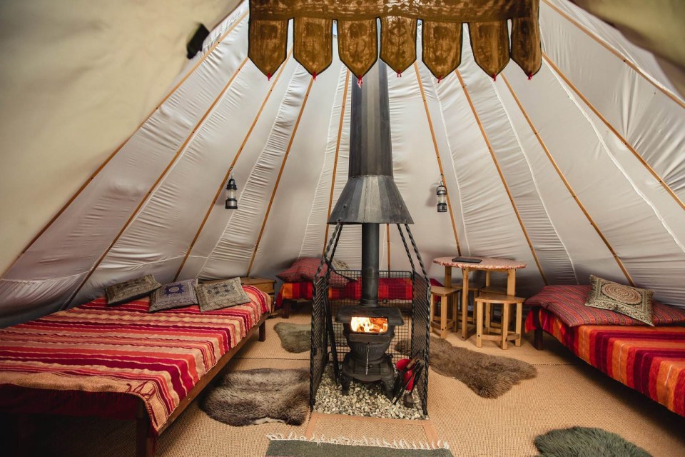  Try glamping in Carmarthenshire