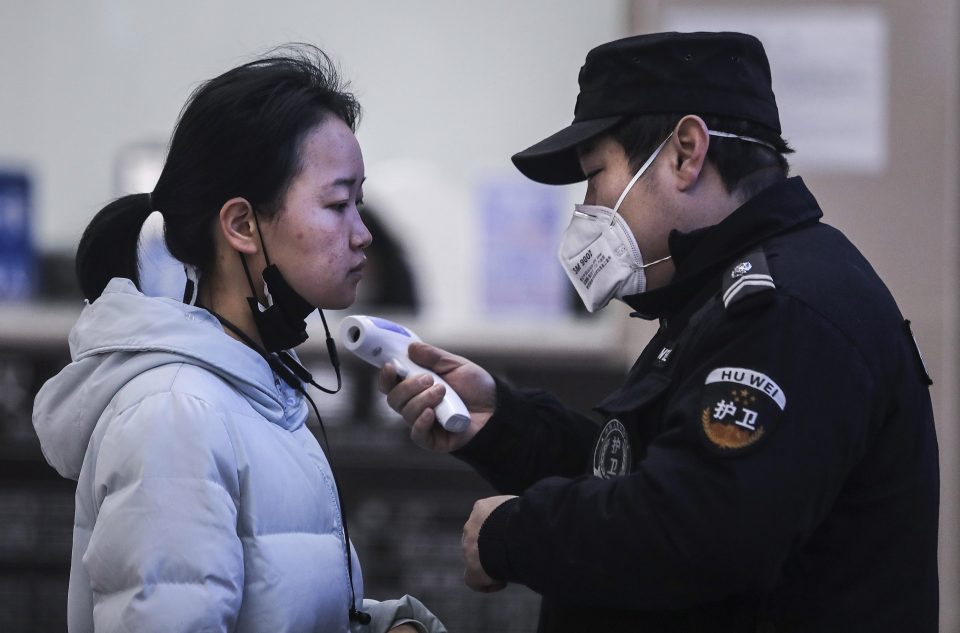  UK officials have no plans to introduce blanket temperature screenings but checks could be expanded to other flights