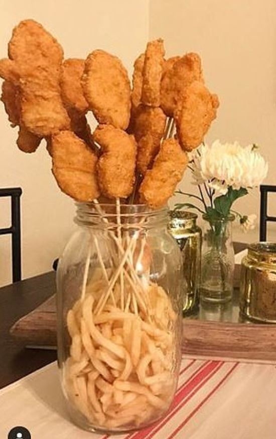 Some people have even added fries into their creative arrangements