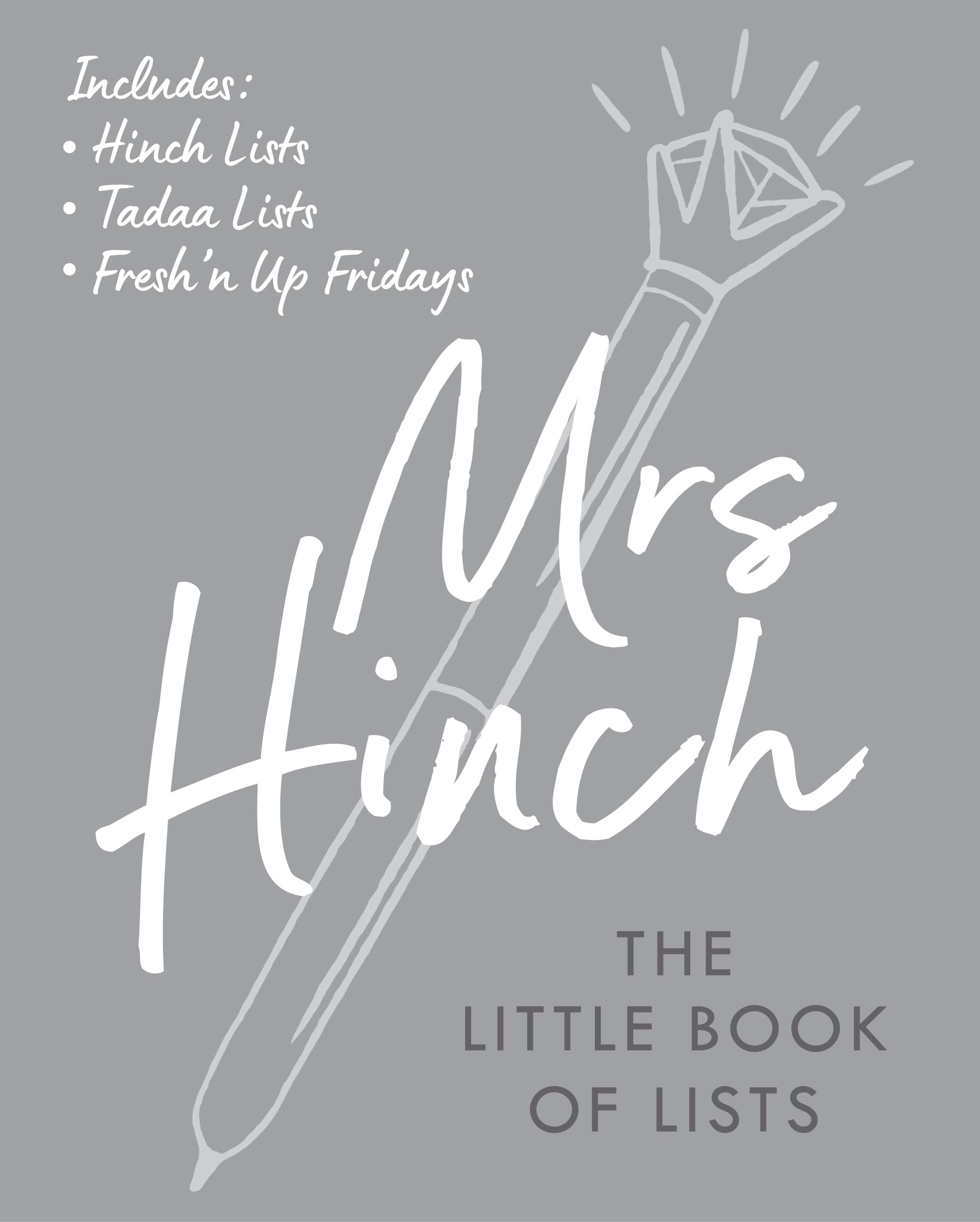 Mrs Hinch's new book The Little Book of Lists is out in April but is already an Amazon best-seller