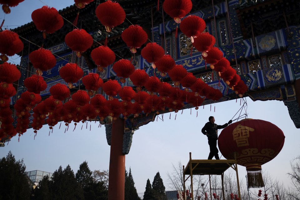 Celebrations in Ditan Park in Beijing have been cancelled