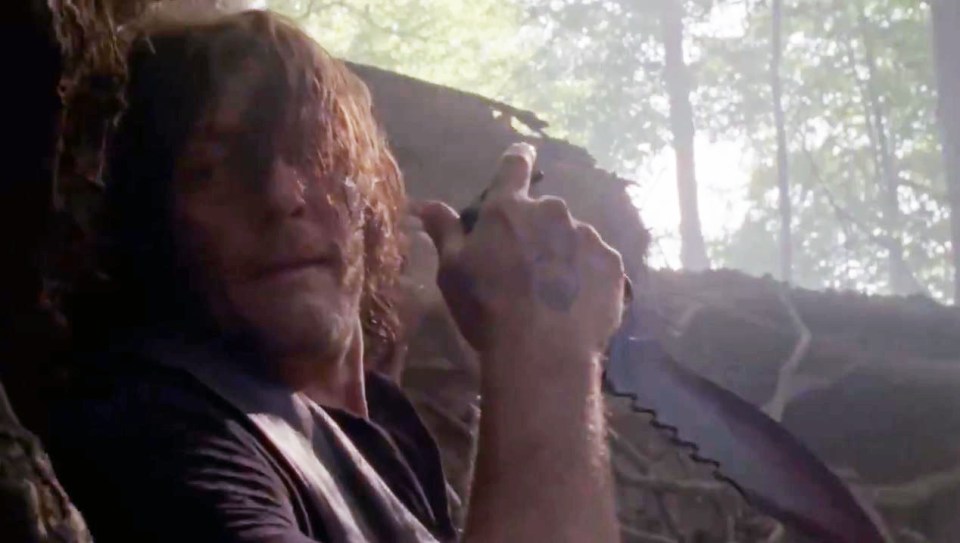  The latest teaser confirms Daryl has escaped the cave