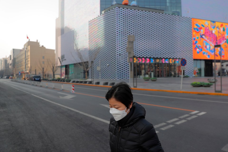  Eerie pictures show Beijing deserted over the coronavirus epidemic