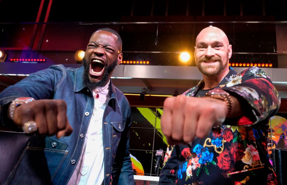  Deontay Wilder and Tyson Fury rematch in Las Vegas