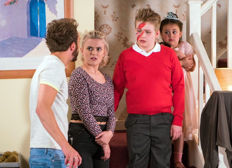  Jack and Lucy play uncle and niece in the ITV soap