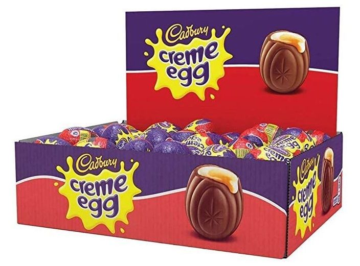  Amazon is selling a 48-pack of Cadbury Creme Eggs for £15.80