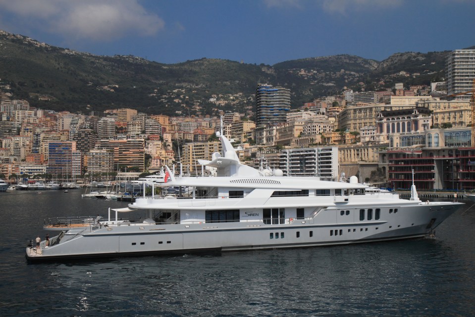  The Reubens are the proud owners of the Siren super yacht