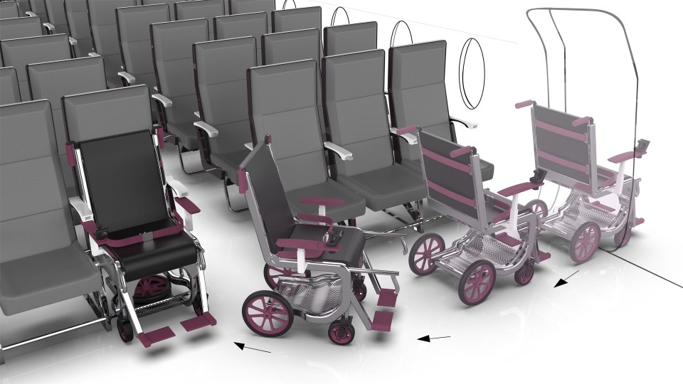  This design could make life much easier for wheelchair users