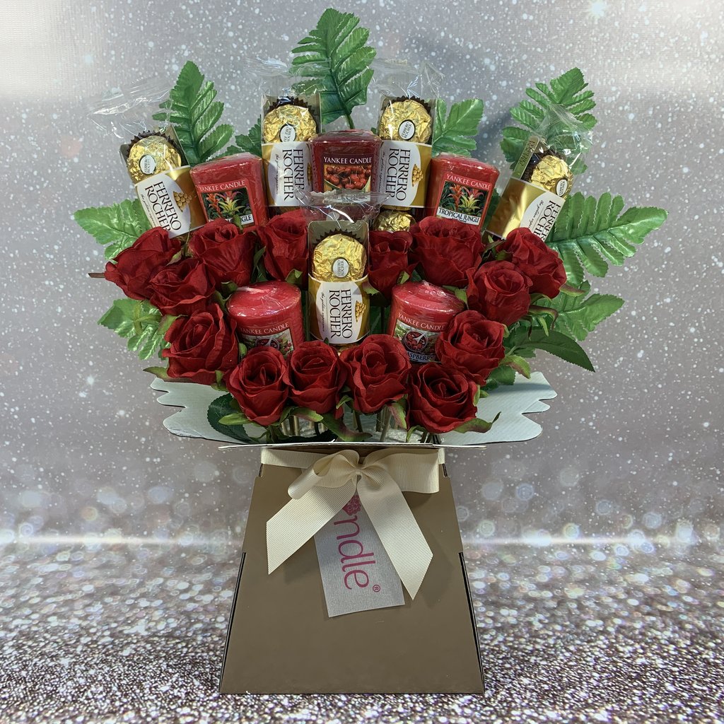 Hands up who doesn't love roses, chocolates and candles?