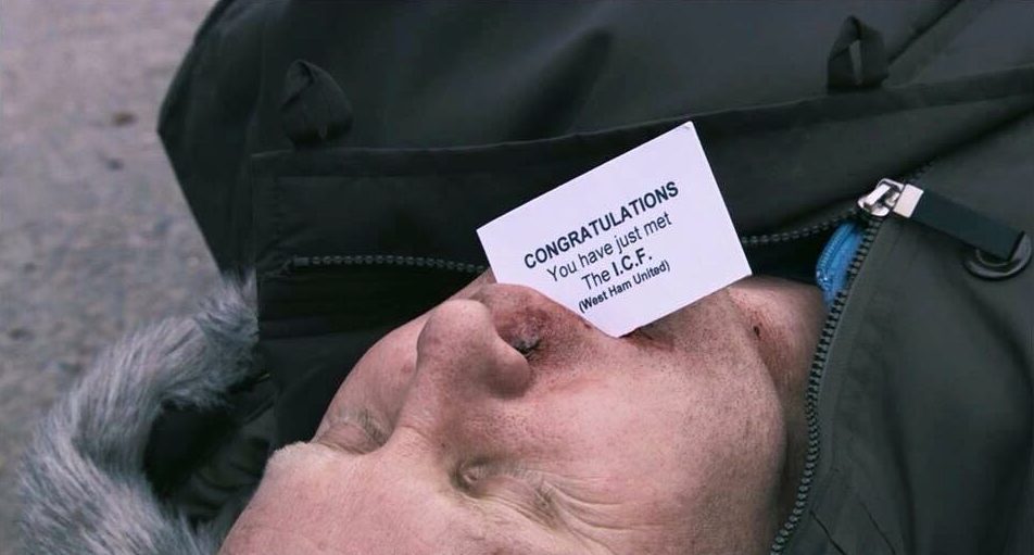 The ICF calling card, shown in the 2007 film Rise of the Footsoldier