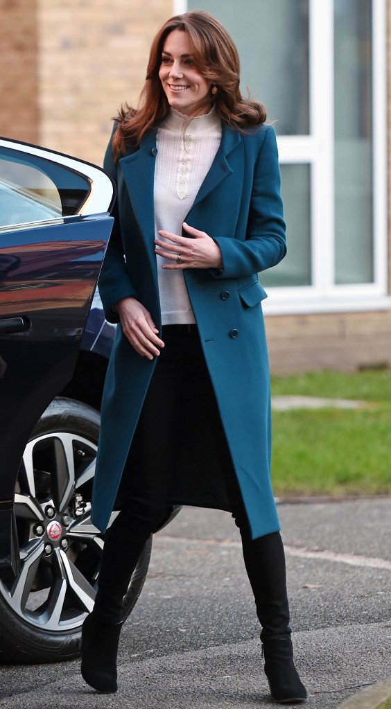 Kate Middleton arrived bright and early at Stockwell Gardens Nursery to serve the children breakfast