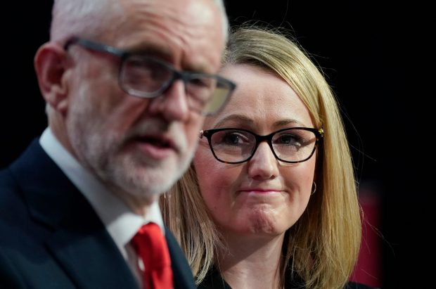  Rebecca Long-Bailey is being backed by the far-left movement as the only option