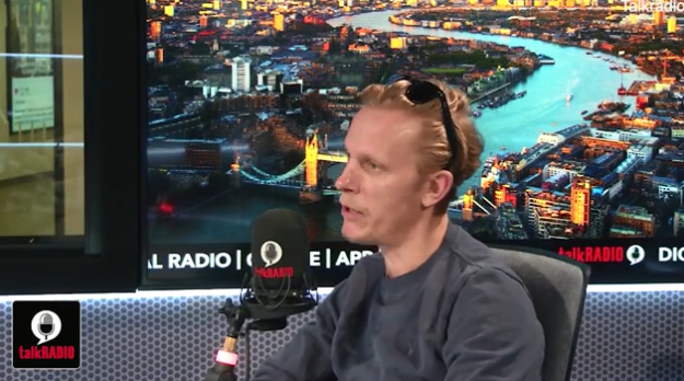  Laurence Fox called 'woke' people 'racist' while appearing on Talk Radio