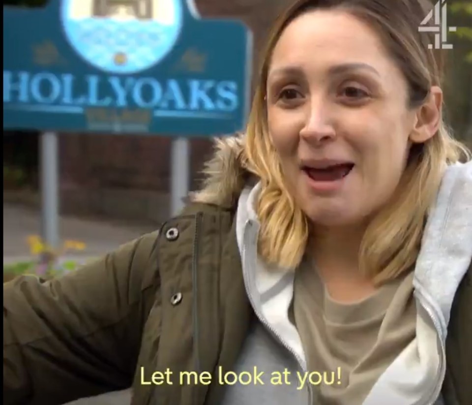  Lucy-Jo Hudson returns to Hollyoaks