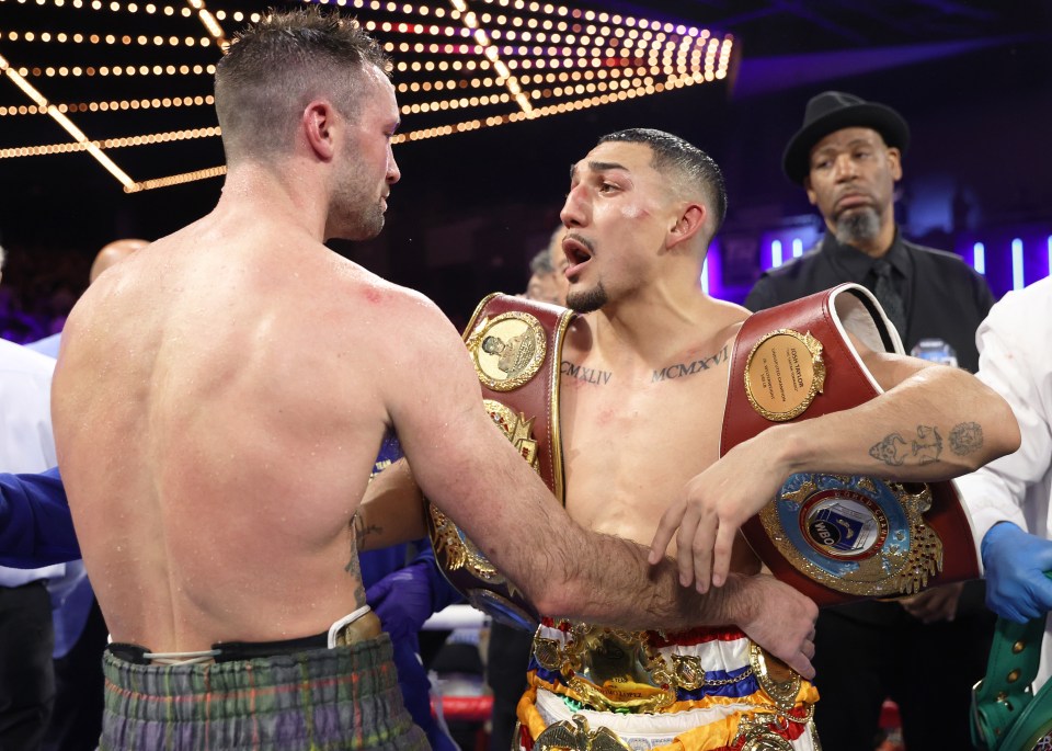 Teofimo Lopez apologised to Josh Taylor