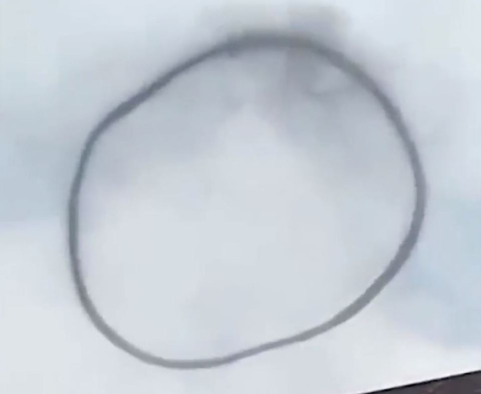 The smoke rings have been spotted all over the world in recent years