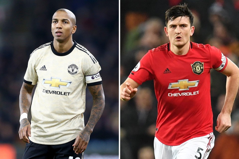  Harry Maguire is set to replace Inter Milan-bound Ashley Young as permanent Man Utd skipper