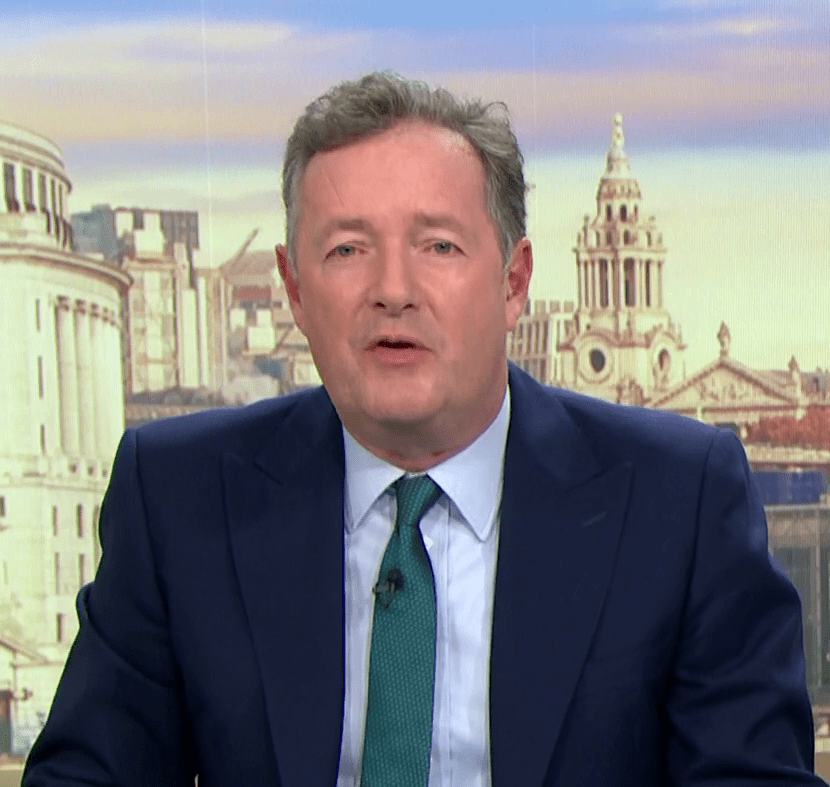  Piers slammed the NTAs on todays Good Morning Britain