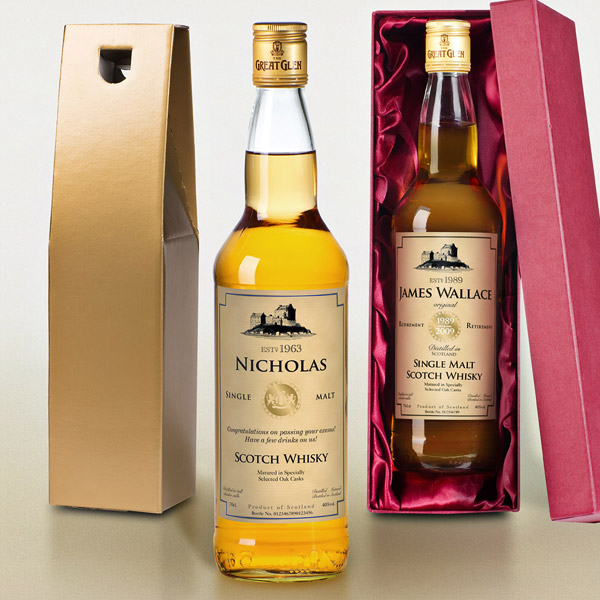  Your loved one can have their name slapped on a bottle of whisky for February 14