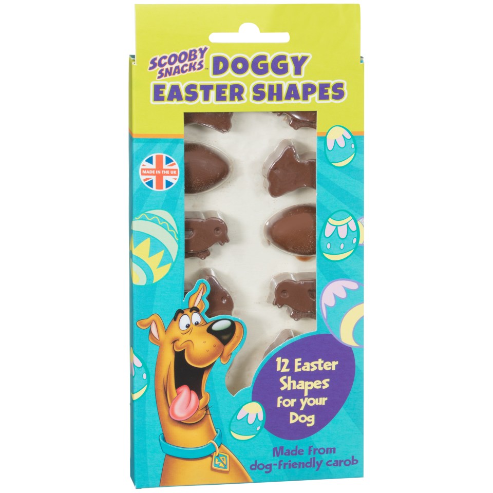  Don't fancy an Easter egg for your dog? B&M is also selling Scooby Easter snacks