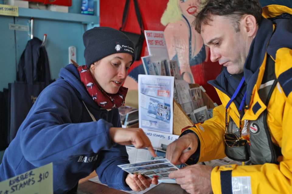 Lockroy boasts the world's most southerly Post Office (pictured)