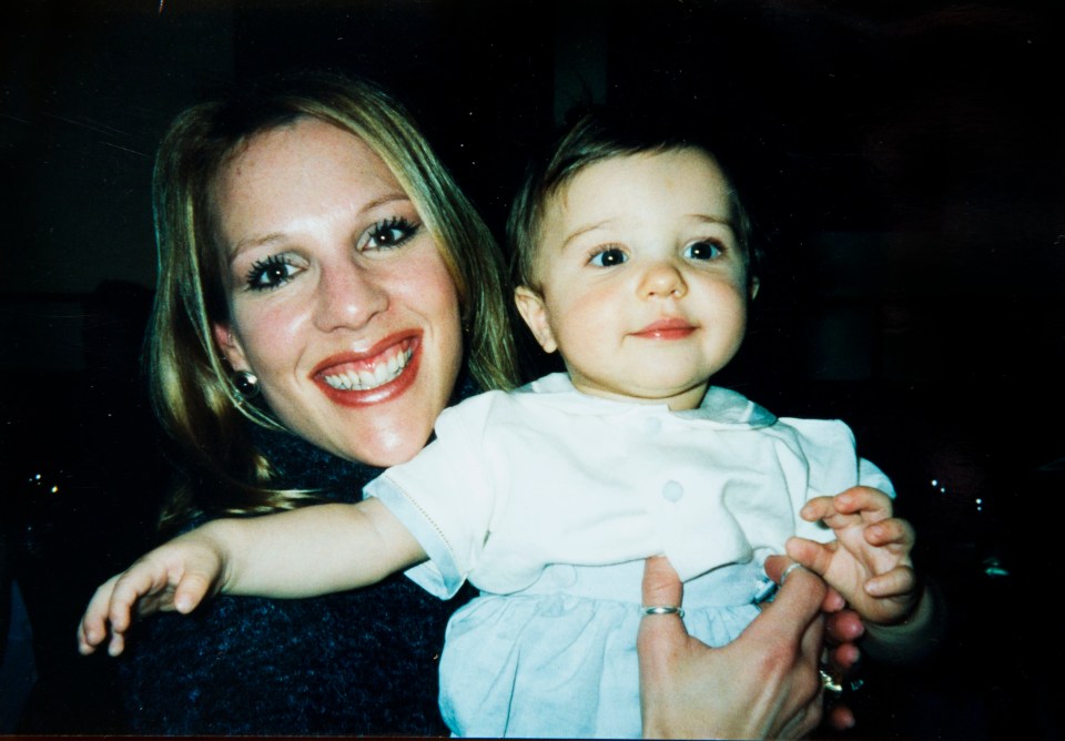 Lorin LeFave with her son Breck Bednar when he was a baby