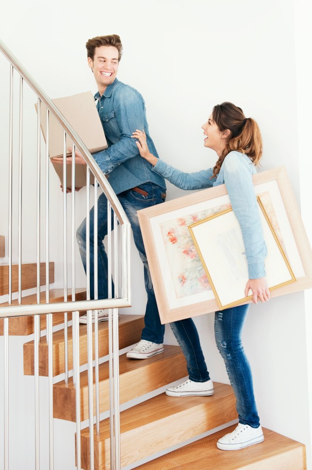  Walking up stairs helps improve leg strength, balance and coordination