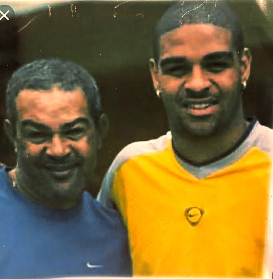  The death of Adriano's father saw him quit Italy and fall off the football stratosphere