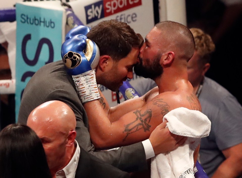 Tony Bellew was the first to jump ship to Hearn