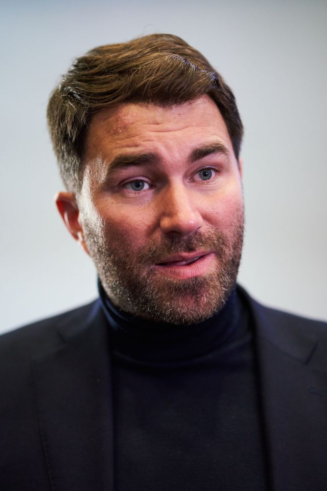  Eddie Hearn fears Tyson Fury has had problems during his training camp