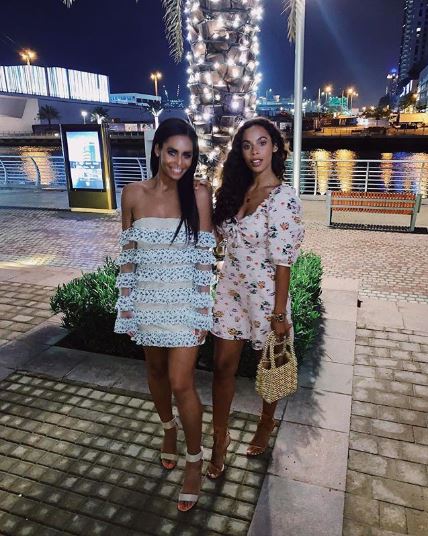  Rochelle went on holiday to Dubai with sister Lili last year